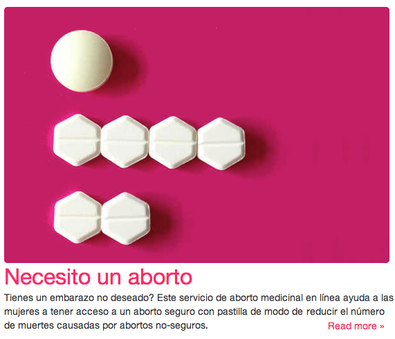 Women on web . Discusion aborto en Chile